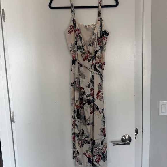 Aritzia Wilfred Pink and Black Maxi Sundress - Picture 1 of 4
